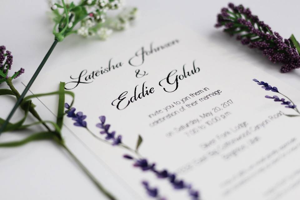 Beautiful Wedding Announcements