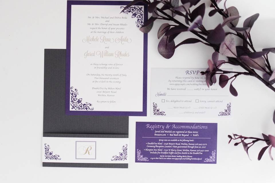 Beautiful Wedding Announcements