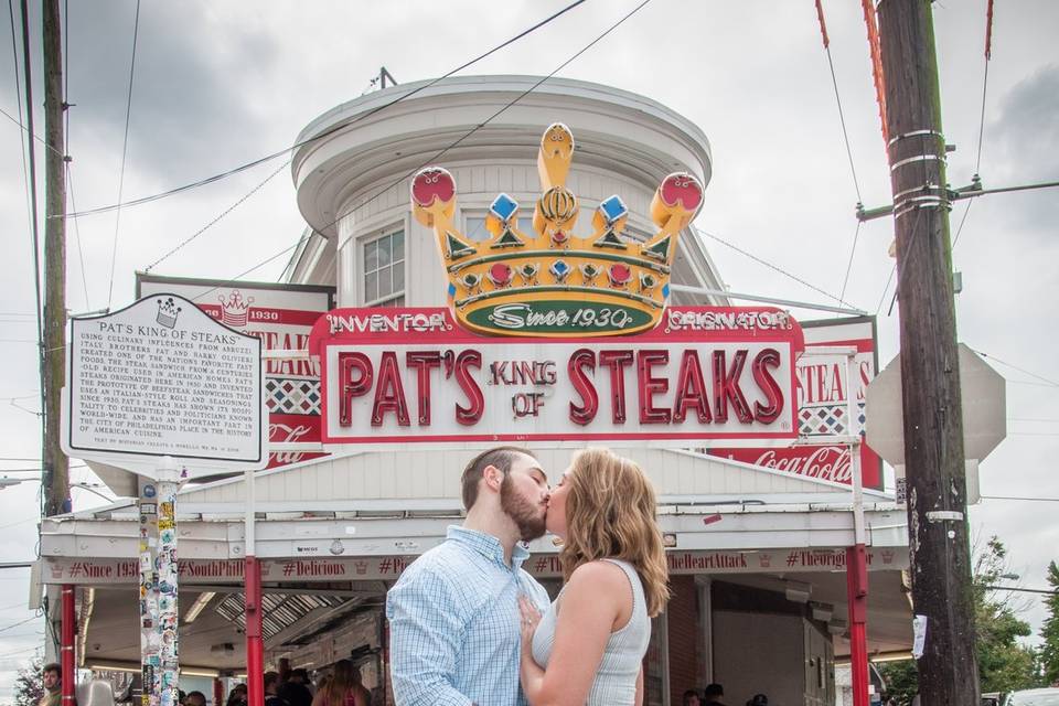 PA CHEESE STEAK DATE!