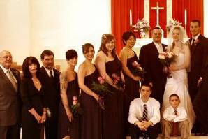 Panoramic Wedding Party, Family and Guests
