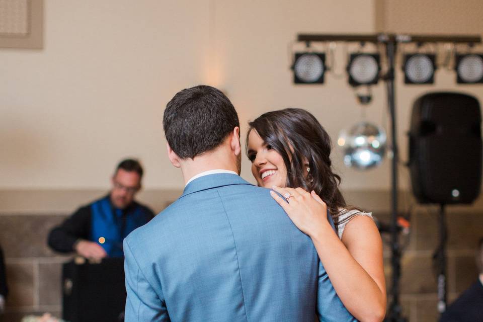 Couple dancing