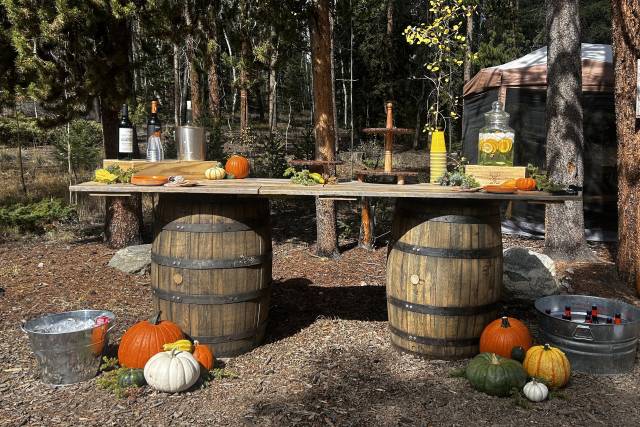 Our food and beverage bar