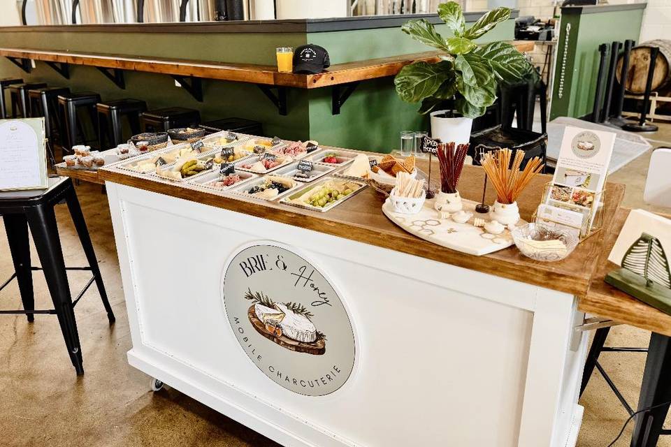 Mobile Charcuterie at an event