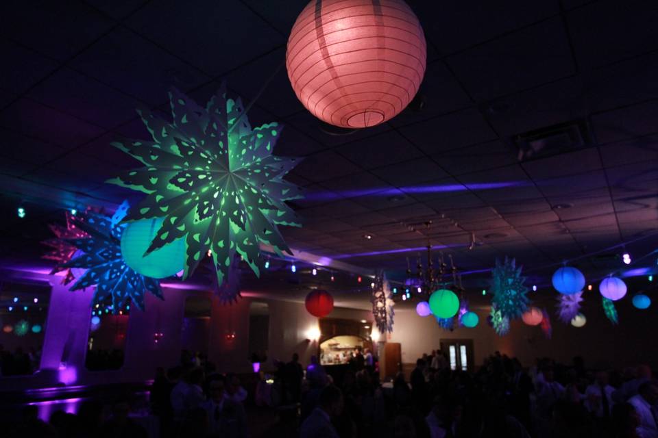 Disco Ball Lighting - Boston Event Lighting