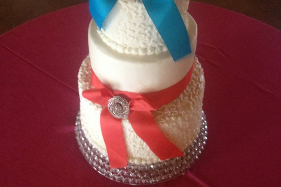 Ribbon cake