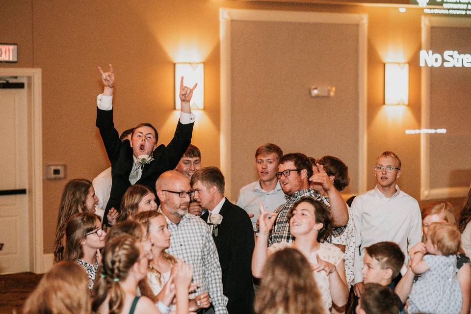 Groomsmen Having Good Time