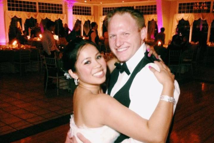 Couple dancing