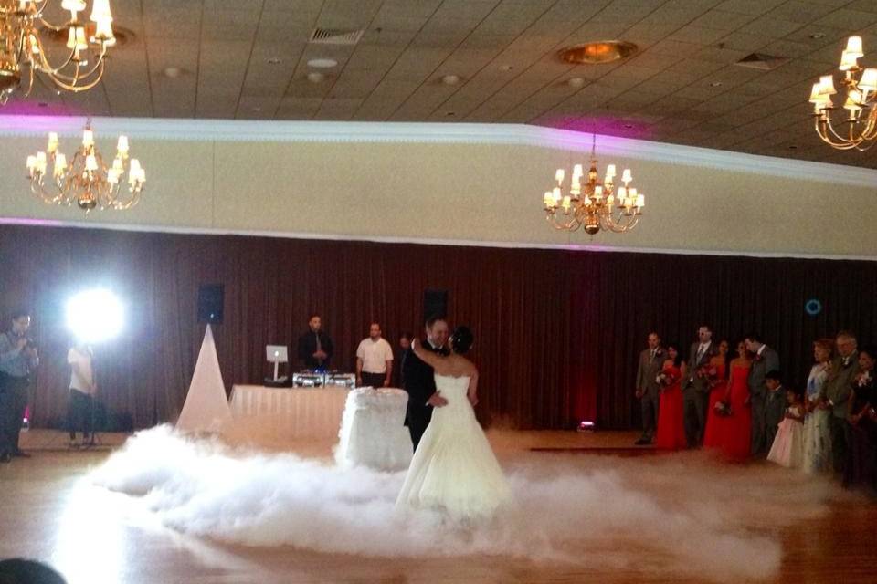 Couple dancing