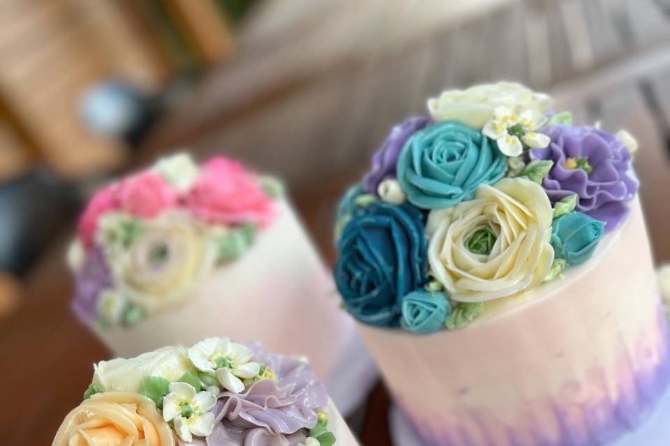 Buttercream florals