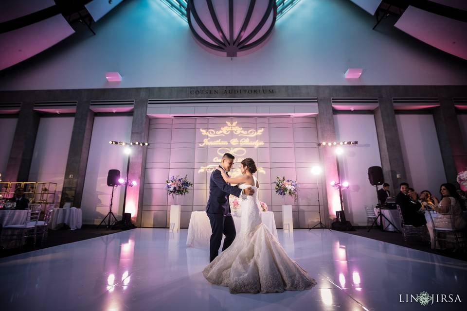 First Dance in Ahmanson Hall