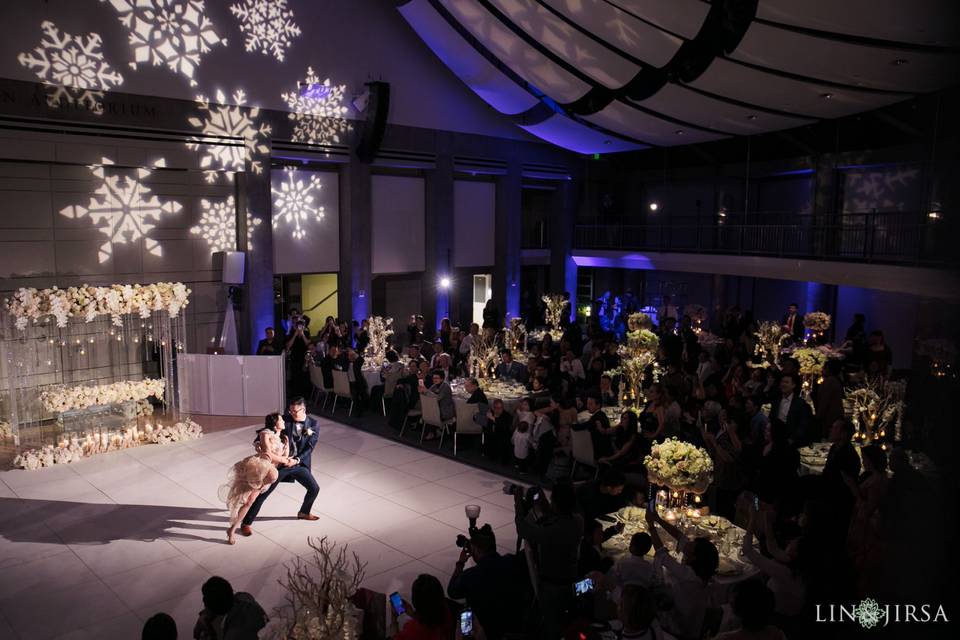 Ceremony in Taper Courtyard