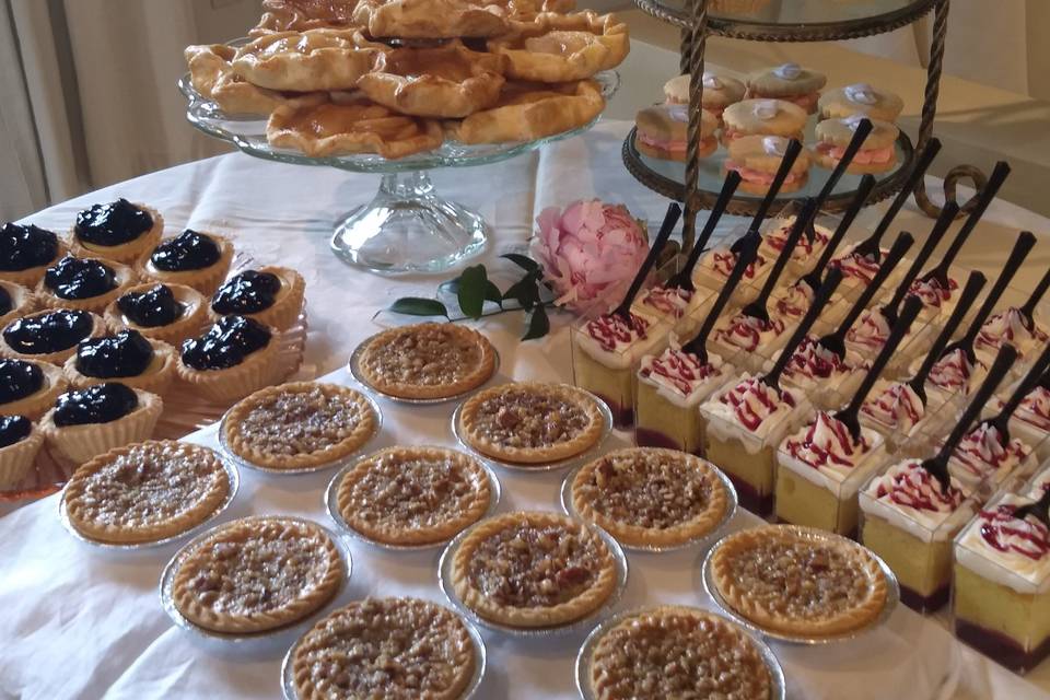 Dessert table