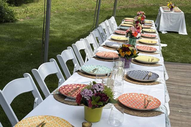 Summer Table Setup