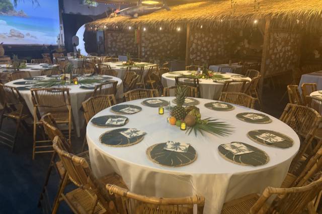 Tiki Wedding Theme/Decor