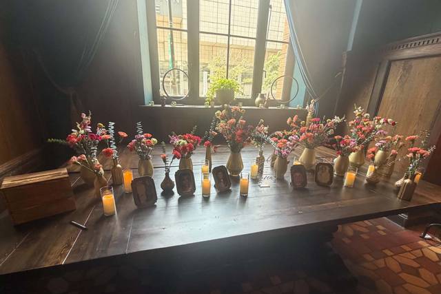Entry Table Florals