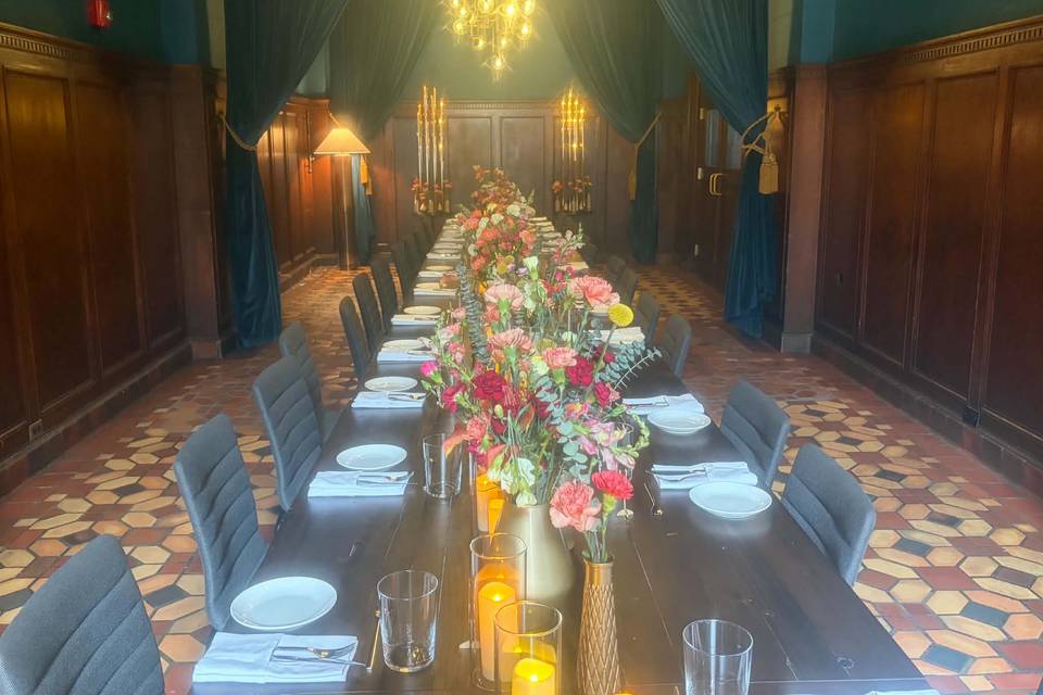 Entry Table Florals