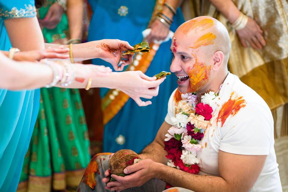 Indian preparation ceremony