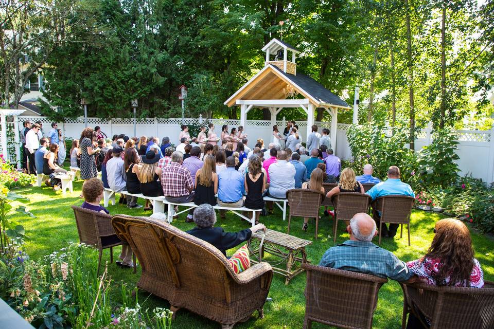 Garden ceremony