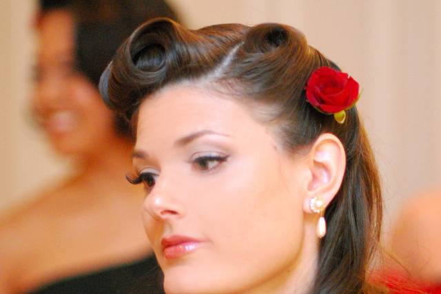 Photo courtesy of Gene Ho PhotographyFull hair and makeup by Kellyn Willey