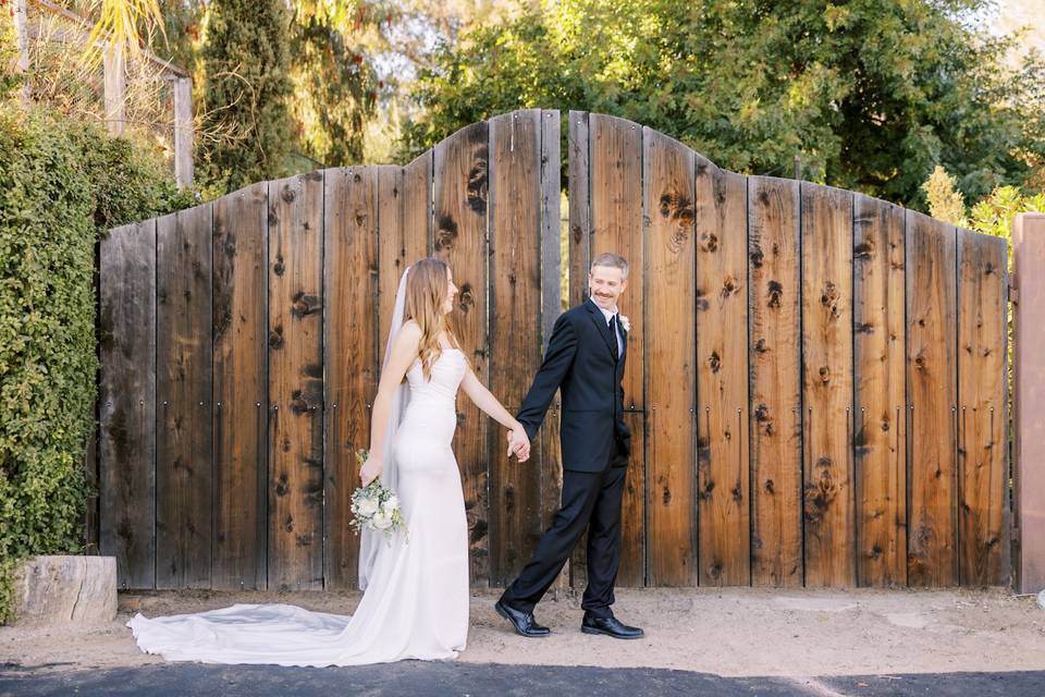 Rustic gate