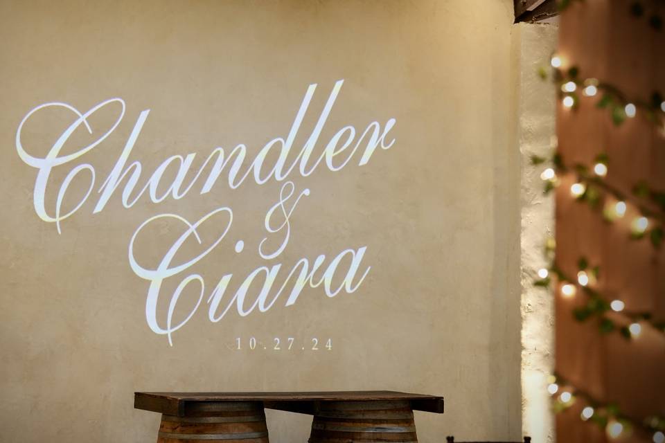 Custom Digital Monogram