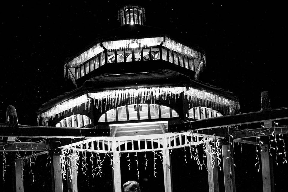 Winter gazebo