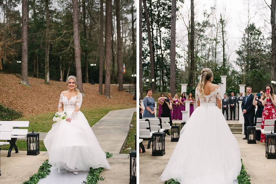 Bride's entrance