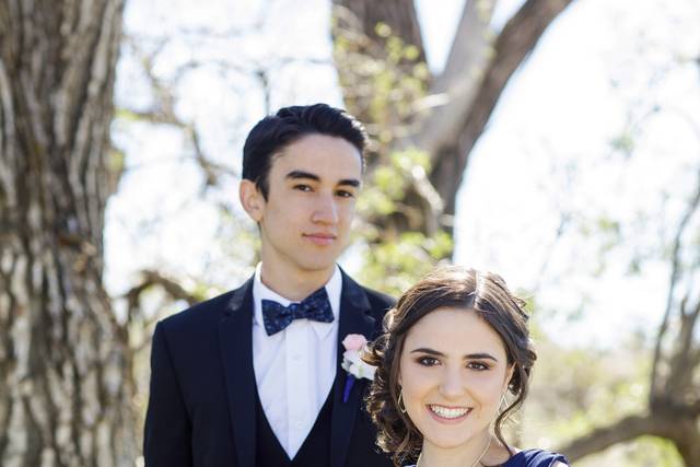 The happy couple