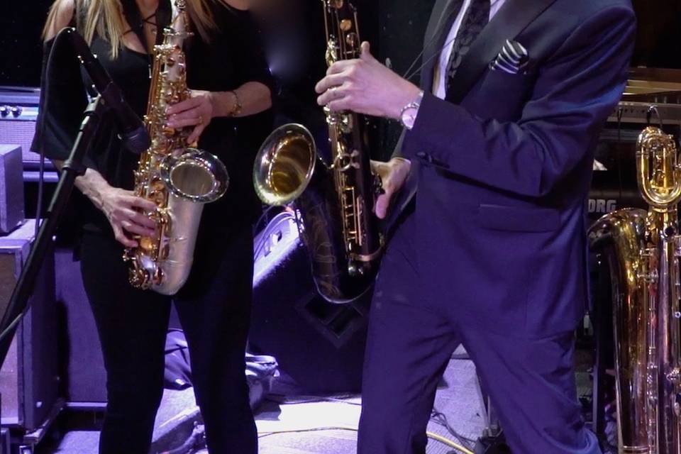 Dueling saxes