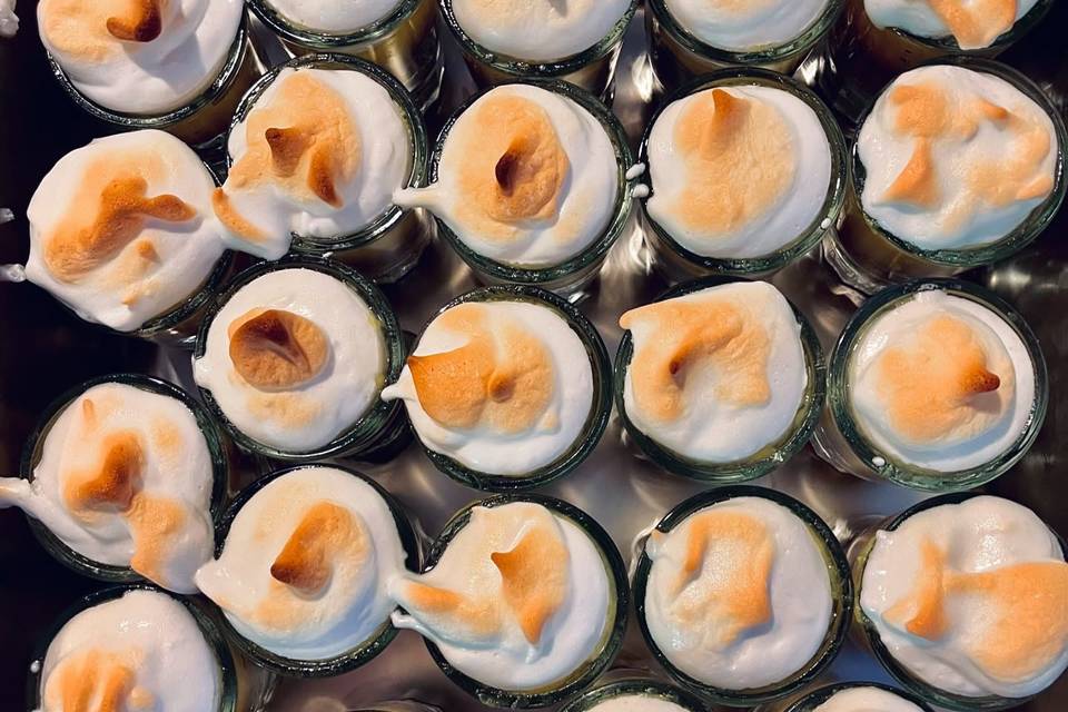 Lemon Meringue Pie Shots