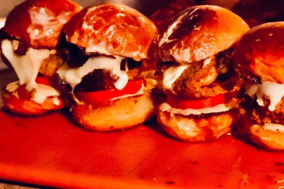 Fried Chicken Sliders