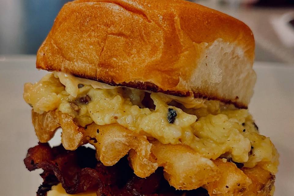 Bacon Egg & Cheese Slider