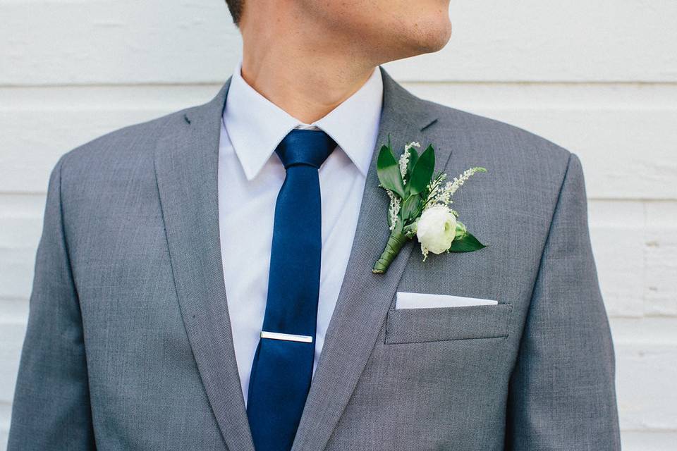 Beautiful boutonnière