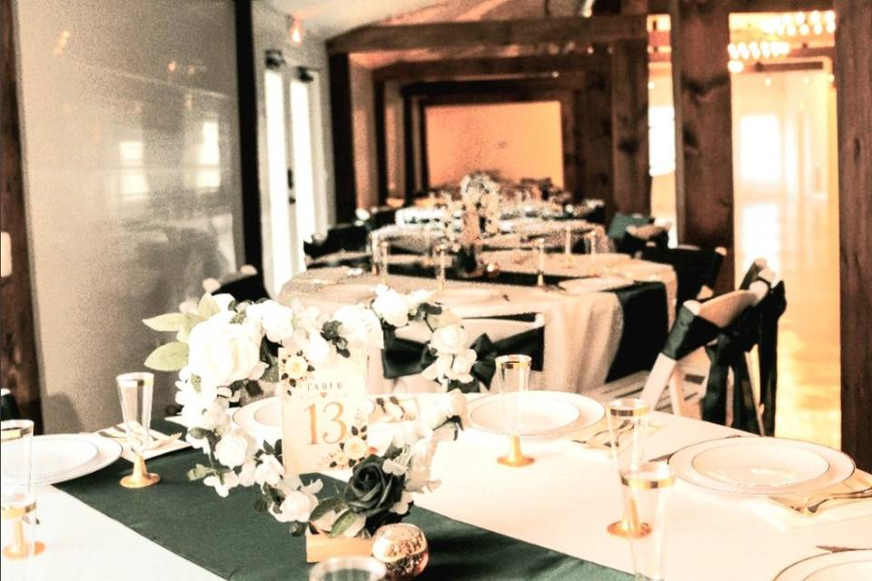 Glamorous wedding