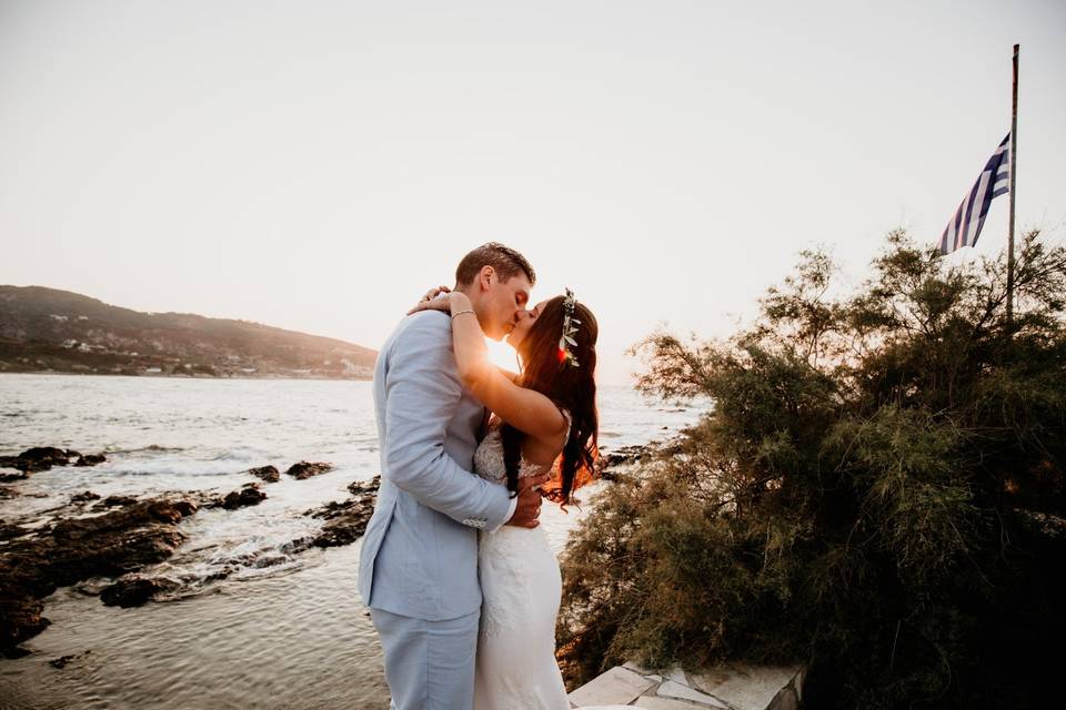 Wedding in Ikaria Island