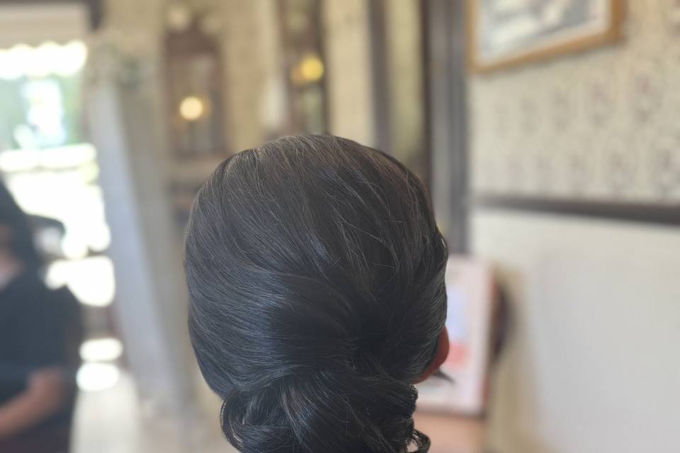 Hair and makeup