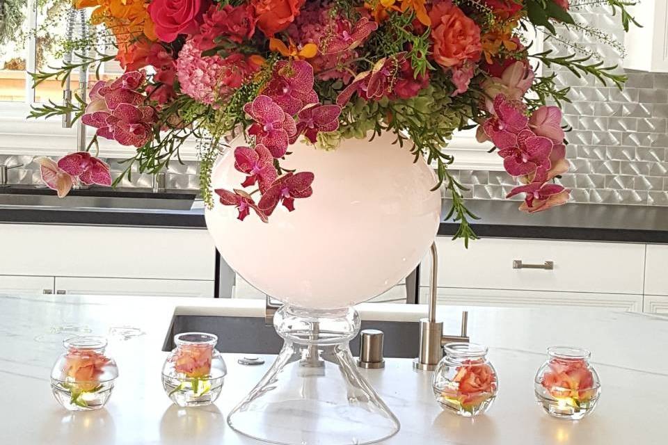 Large flower arrangement