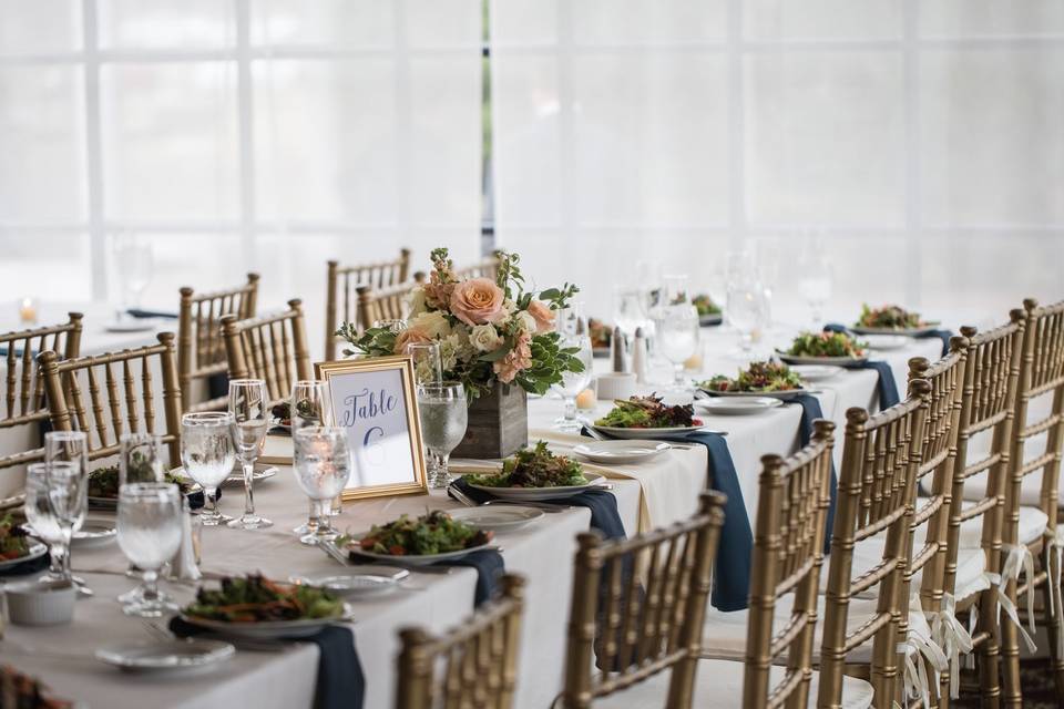 Latitude 41 tablescape