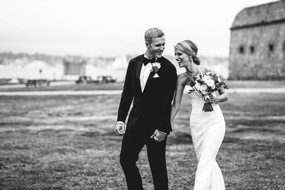 Classic Newport, RI wedding