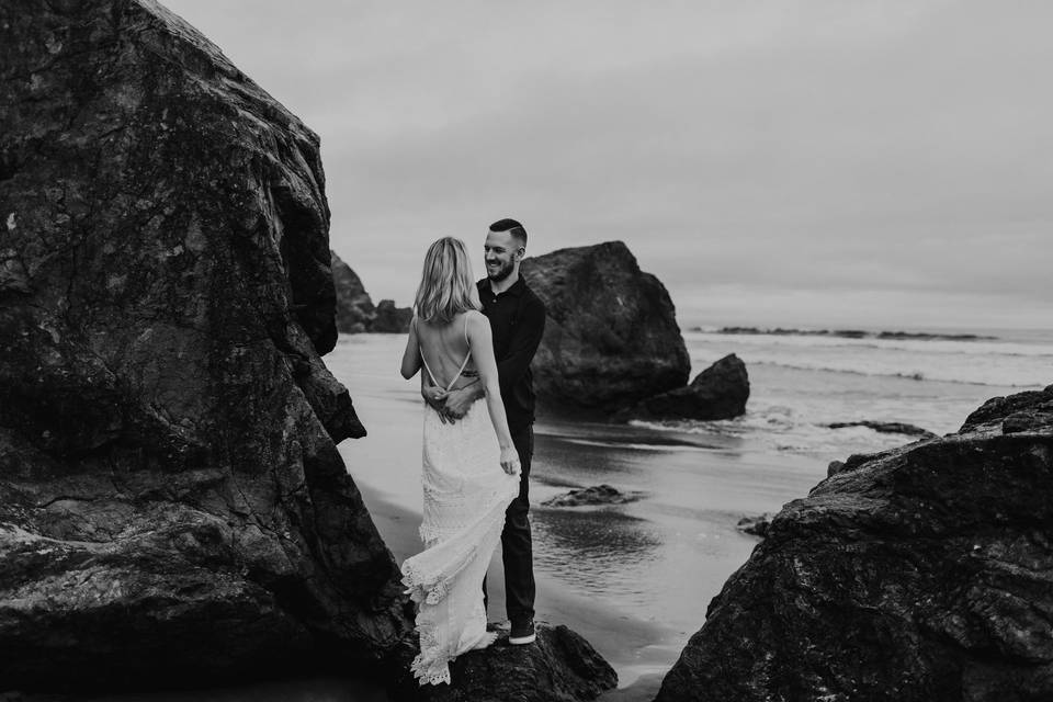 Beach wedding - Kadi Tobin Photography