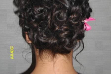 Greek hairstyle