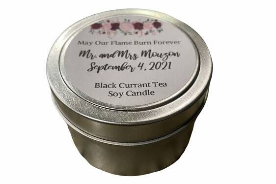 Blackcurrant Tea Soy Candle