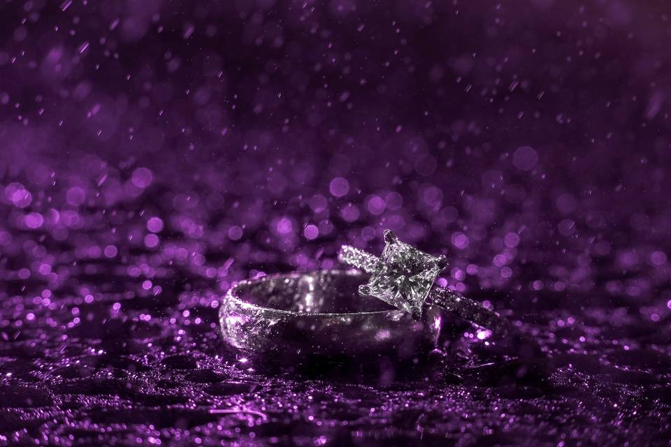 Rings in the purple rain