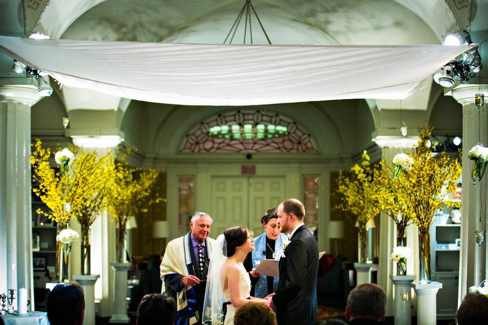 Hotel Monaco DC chuppah