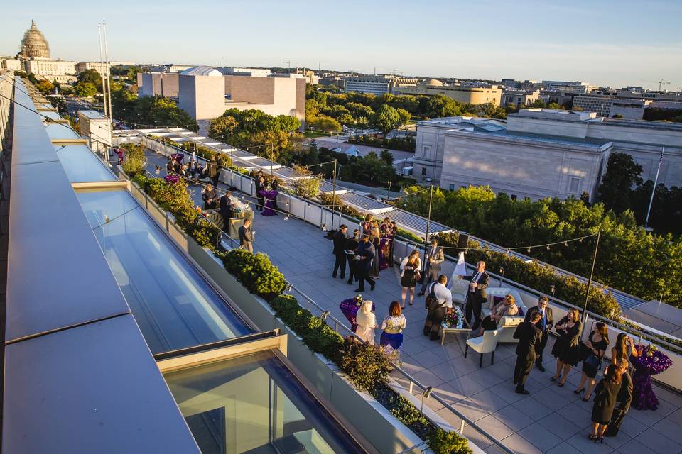 DC rooftop reception