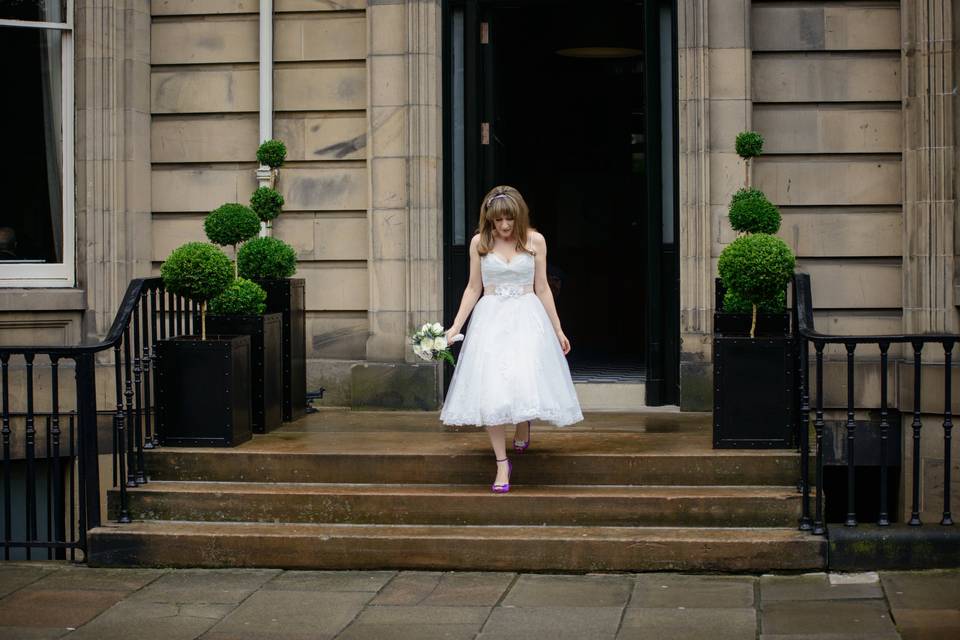 Edinburgh Scotland wedding