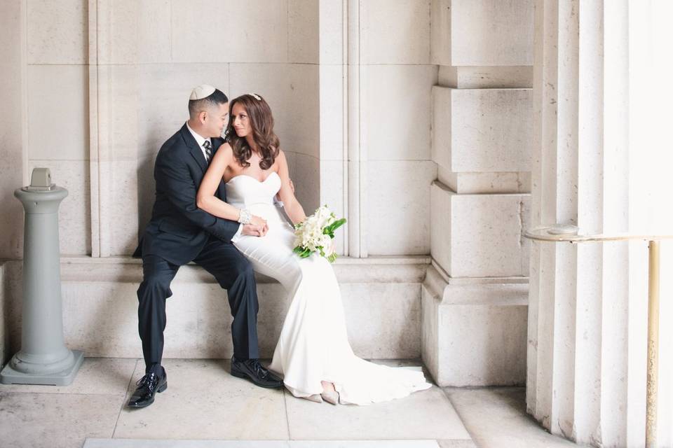 Hotel Monaco couple portrait