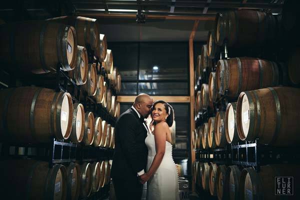 District Winery barrel room