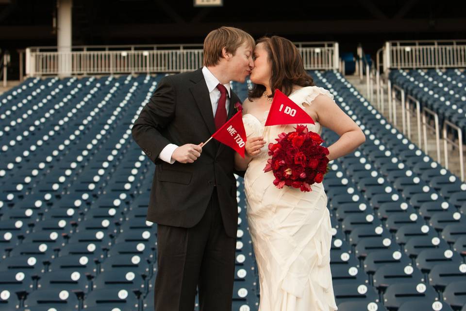 Nats Park wedding