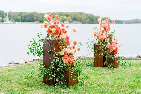 Home waterfront ceremony